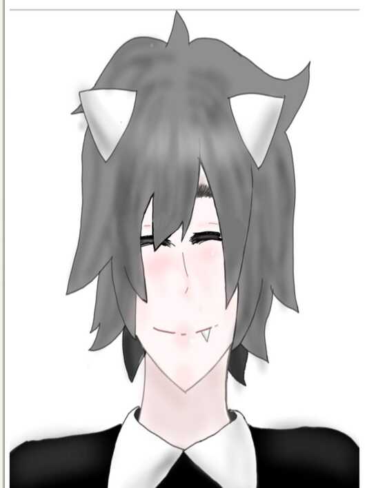 Personaje del proyecto con expresión alegre
